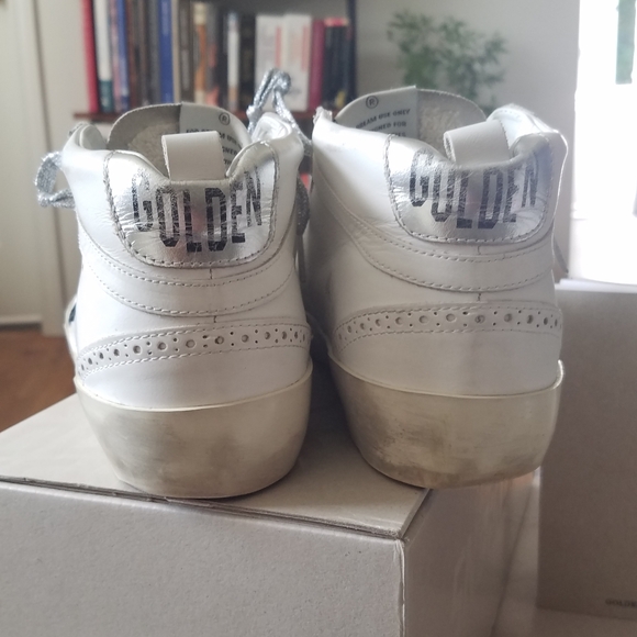 Golden Goose white/black/silver size 9 (39) - Picture 9 of 11